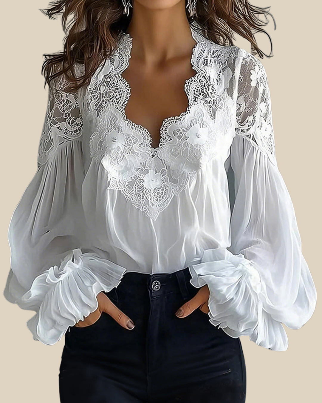 Blusa Melina Encaje