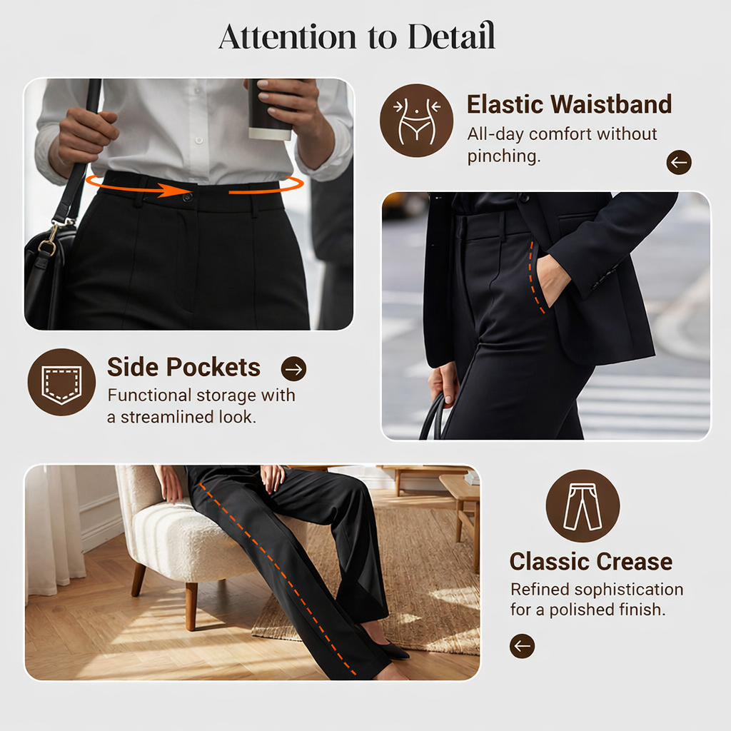 Pantalón Mieke Straight Fit
